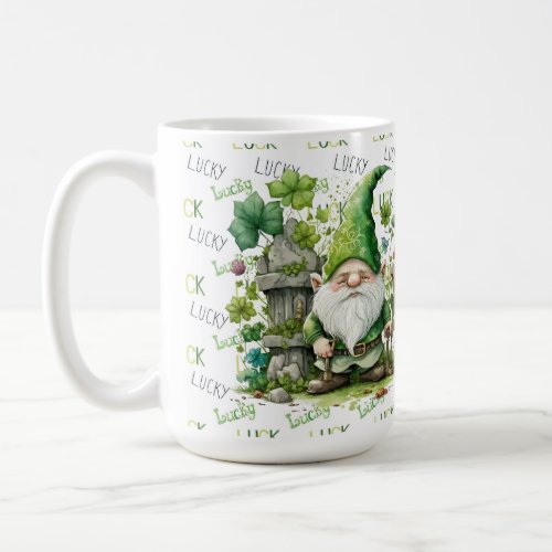 Shamrock Gnome Mug