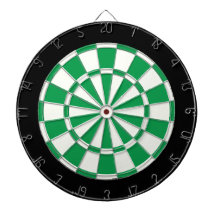 Shamrock Green Black And White