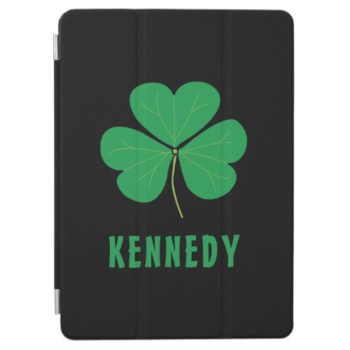 Shamrock Green Clover Ireland Celtic Irish Name iPad Air Cover
