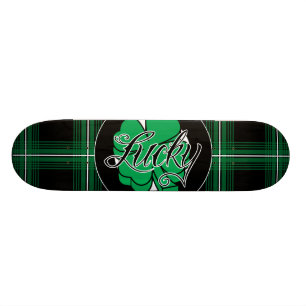 shamROCK (Green) Skateboard Deck