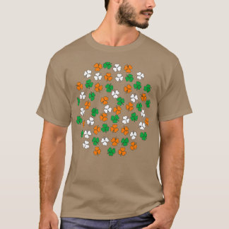 Shamrock Green White Orange T-Shirt