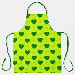 Shamrock & Hearts Apron