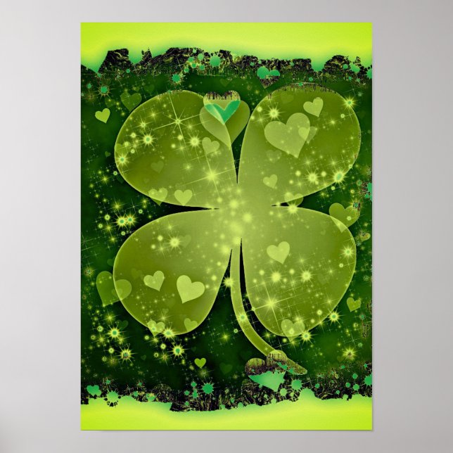 Shamrock Hearts Poster (Front)