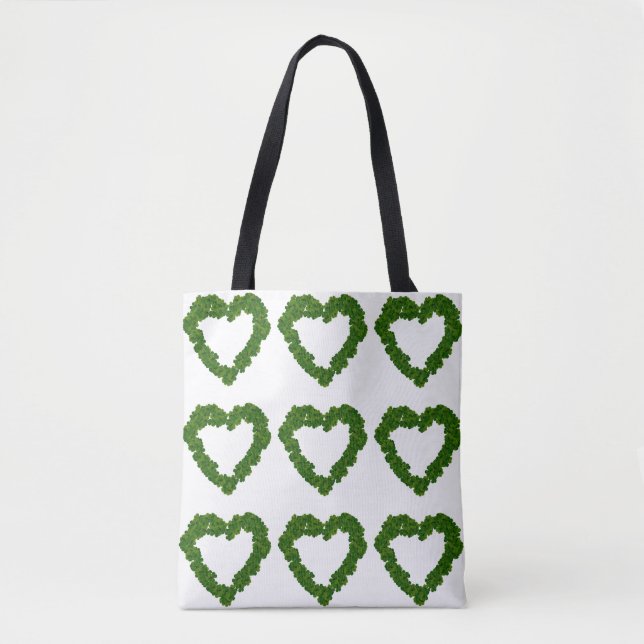 Shamrock Hearts Tote (Front)