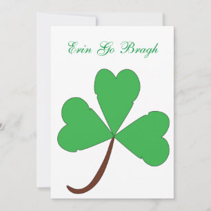 Shamrock Invitation