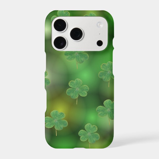 Shamrock Iphone Case (Back)