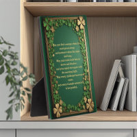 Shamrock Irish Blessings for Strength & Resilience