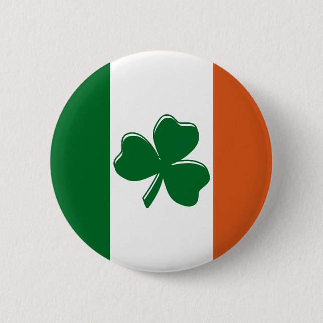 Shamrock Irish Flag Design from U.S. Custom Ink Button (Front)