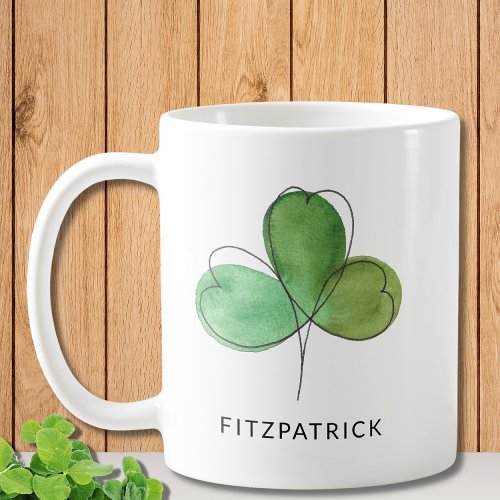 Shamrock Irish Heritage Coffee Mug