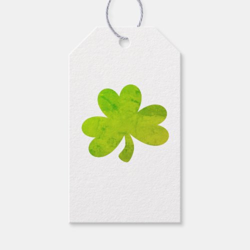 Shamrock Irish Painting Party Illustration Gift Tags