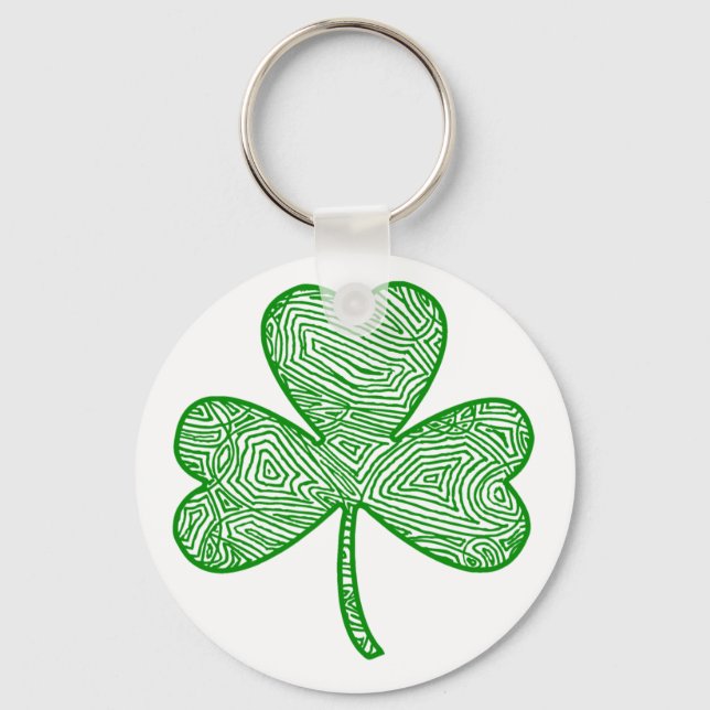 Shamrock Keychain (Front)