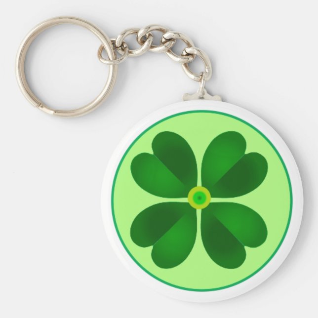 Shamrock Keychain (Front)