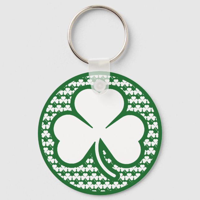Shamrock Keychain (Front)