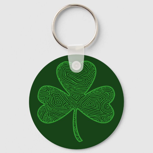 Shamrock Keychain (Front)