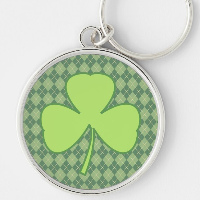 Shamrock Keychain (Front)