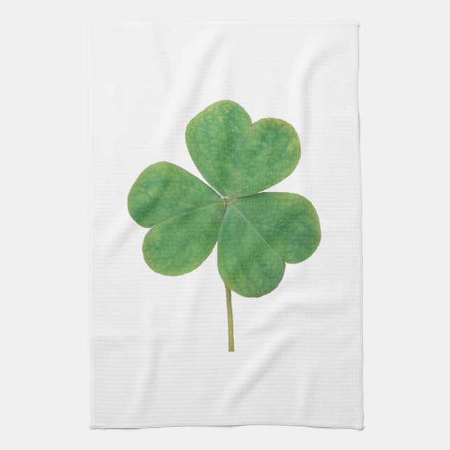 Shamrock Kitchen Towel (Vertical)