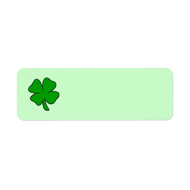 Shamrock Label (Front)