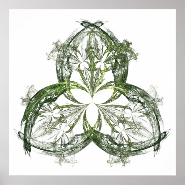 Shamrock Lace Poster (Front)