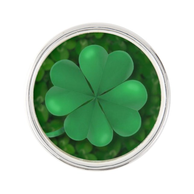 Shamrock Lapel Pin (Front)