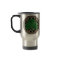 Shamrock, Lattice And Celtic Knots On Black Mug