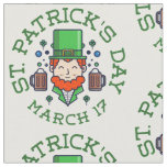 shamrock leprechaun fabric