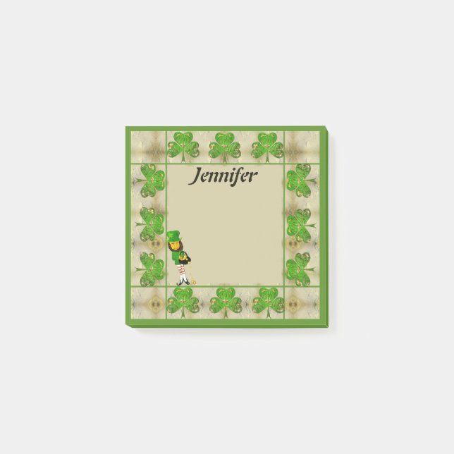 Shamrock Leprechaun Notes (Front)