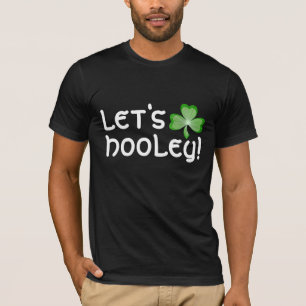 Shamrock 'Let's Hooley!' basic t-shirt black