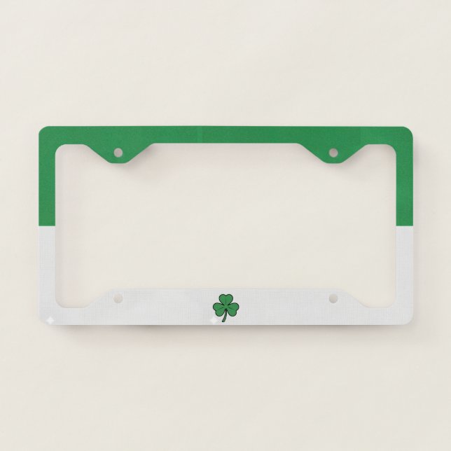 Shamrock License Plate Frame (Front)