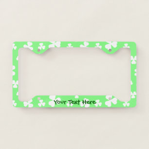 Shamrock License Plate Frame