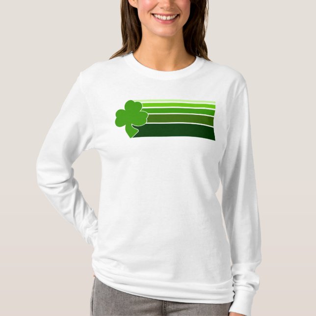 Shamrock lines t-shirt (Front)