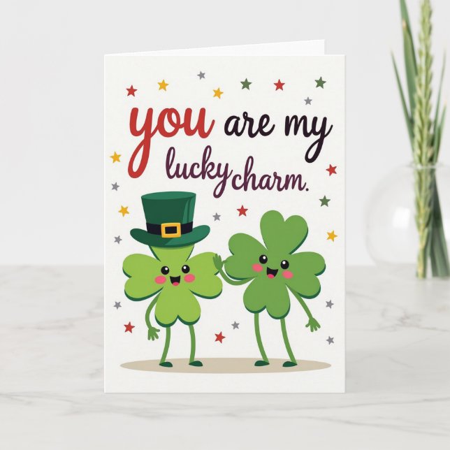 Shamrock Lucky Charm Art Card (Front)
