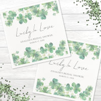 Shamrock Lucky In Love Bridal Shower