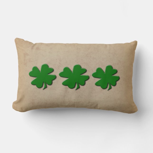 SHAMROCK LUMBAR PILLOW (Front)