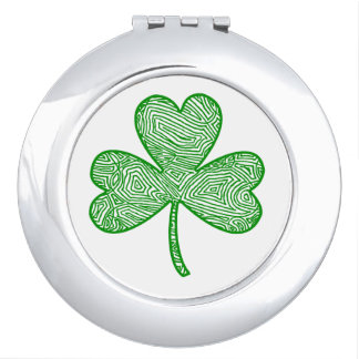 Shamrock Makeup Mirror