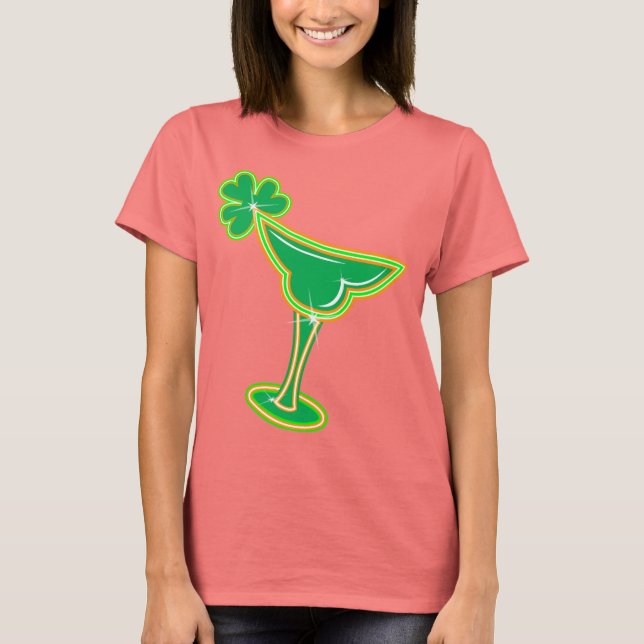 Shamrock Margarita T-Shirt (Front)