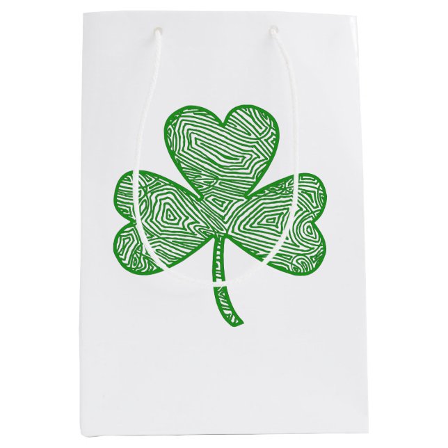 Shamrock Medium Gift Bag (Front)