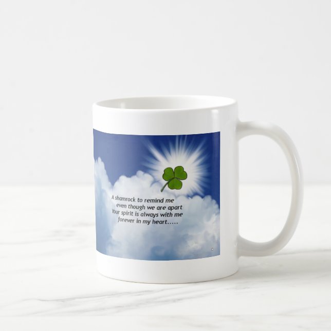 Shamrock Memorial Coffee Mug (Right)