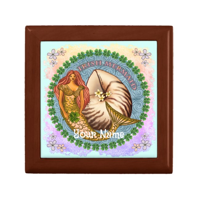 Shamrock Mermaid Gift Box (Front)
