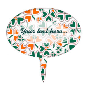 Shamrock & More Cake Topper