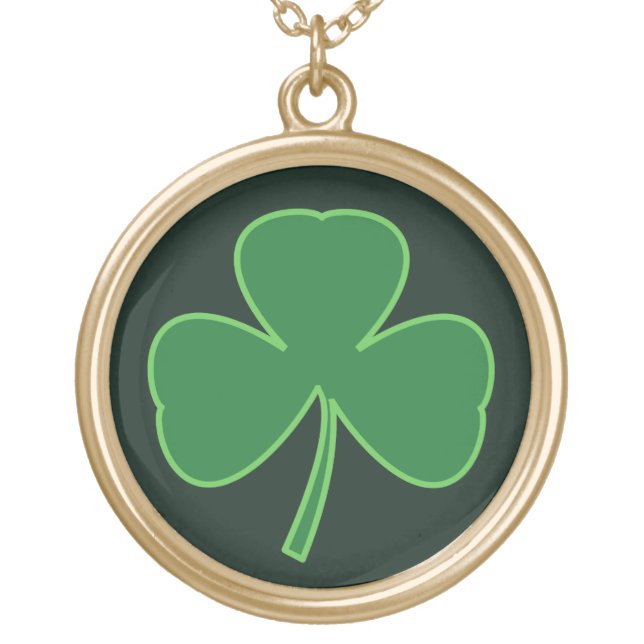 Shamrock Necklace (Front)