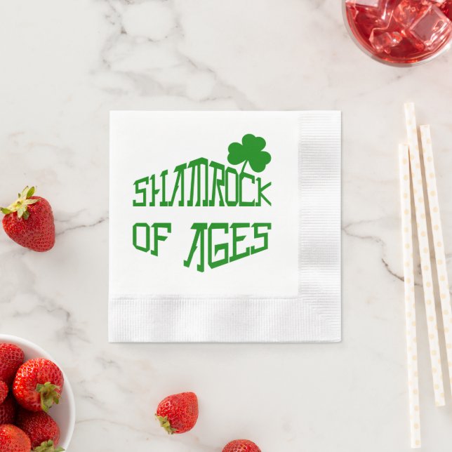 Shamrock of Ages Napkins (Insitu)