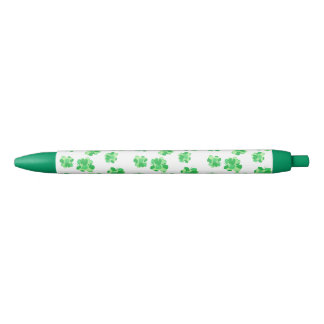 Shamrock of Shamrocks Green White Pens