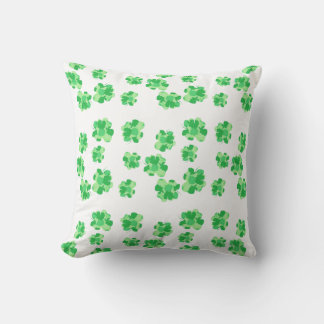 Shamrock of Shamrocks Throw Pillows