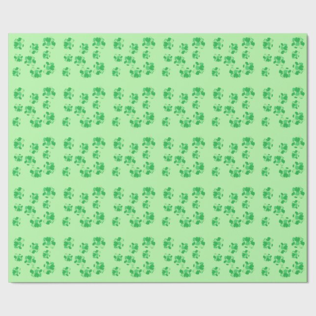 Shamrock of Shamrocks Wrapping Paper (Seam)