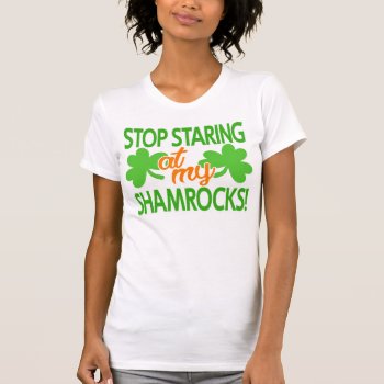 Shamrock Oglers St Patrick's Day T-shirt by MaeHemm at Zazzle