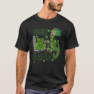 Shamrock One Lucky Gaga St Patrick's Day T-Shirt