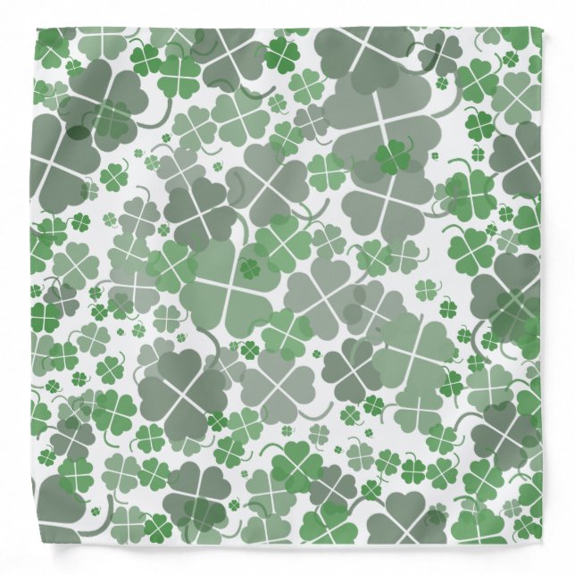 Shamrock Paper Bandana (Front)