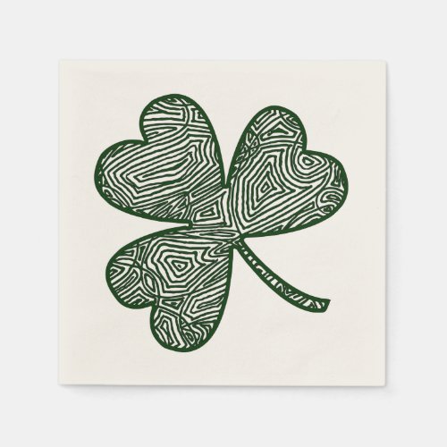 Shamrock Paper Napkins