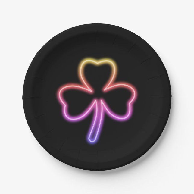 Shamrock Paper Plates (Front)