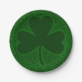 Shamrock Paper Plates